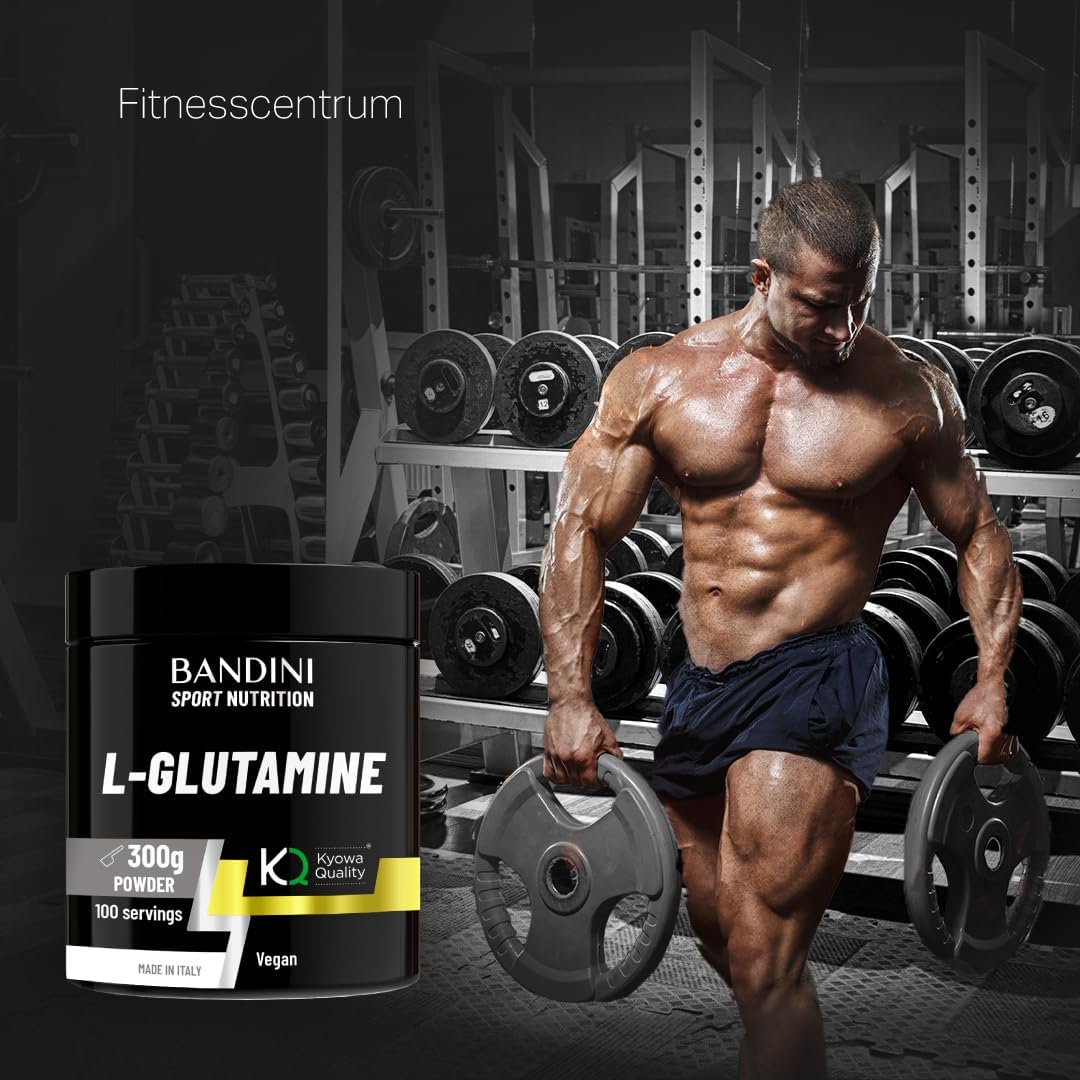 Thumbnail 6 de BANDINI L-Glutamine Kyowa-poeder, 300 g, vegan