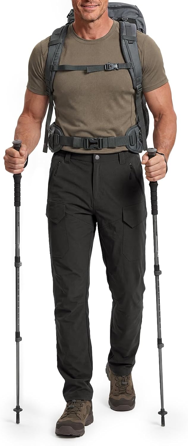 Detalle 2 de Moosehill Men's Hiking Pants with 4-Way Stretch