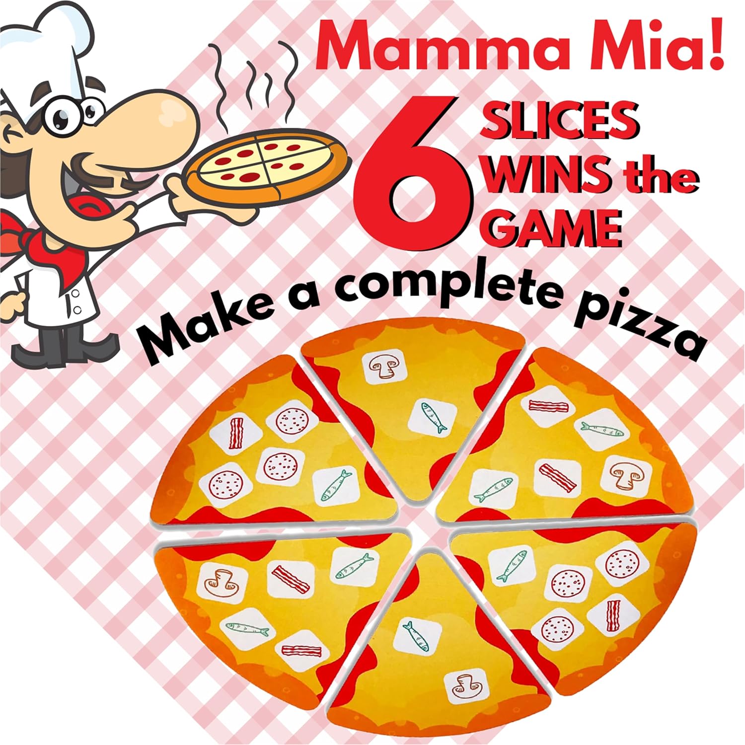 Thumbnail 5 de University Games Pizza Party Dice Game 6+ 🎲
