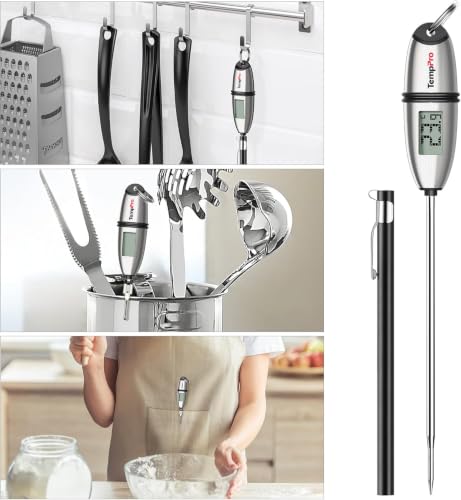 Thumbnail 6 de TempPro TP02S Thermomètre à viande à lecture instantanée 3s