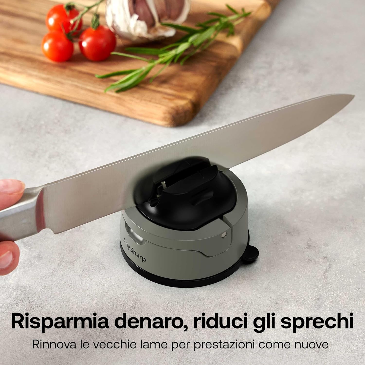 Thumbnail 6 de AnySharp Evo Affilacoltelli: affila senza mani, suzione potente e design rinnovato
