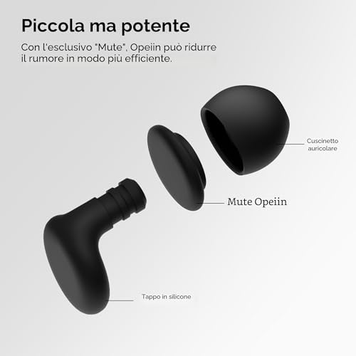 Thumbnail 6 de OPEIIN tappi orecchie dormire in silicone: morbidi, riutilizzabili e con 8 gommini di taglie XS/S/M/L – 28 dB