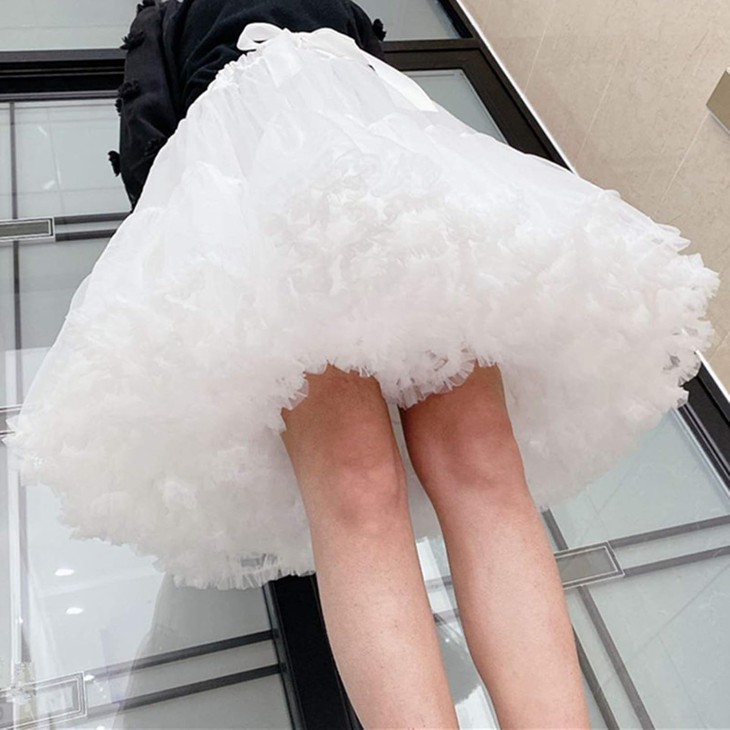Thumbnail 2 de Colyanda 3-Layered Pleated Tulle Petticoat Tutu Skirt for Parties and Cosplay
