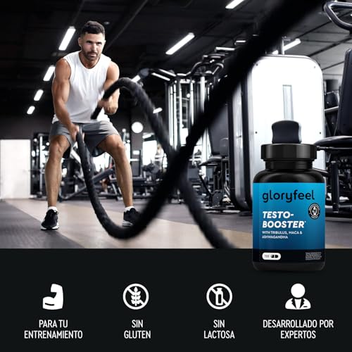 Detalle 2 de Gloryfeel Testo-Booster 120 cápsulas 💊