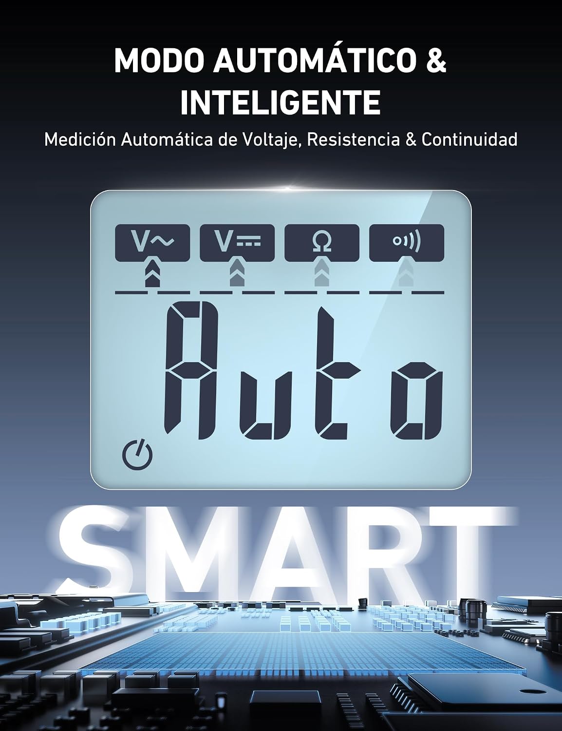 Thumbnail 5 de AstroAI Multímetro Digital Inteligente 4000 cuentas
