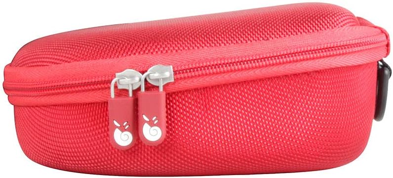 Thumbnail 4 de Hermitshell Hard EVA Travel Case (Red) for Titanium Bone Conduction Bluetooth Sports Headphones (AS600)