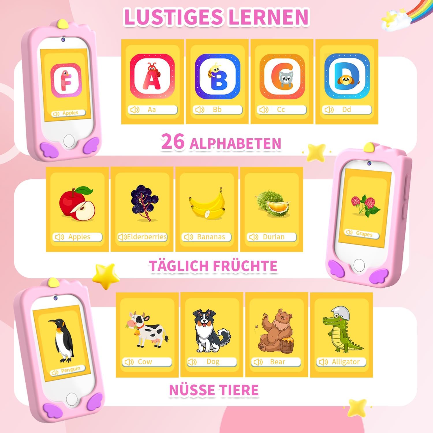 Detalle 2 de CHAKEYAKE Kinderkamera 2,8" Touchscreen