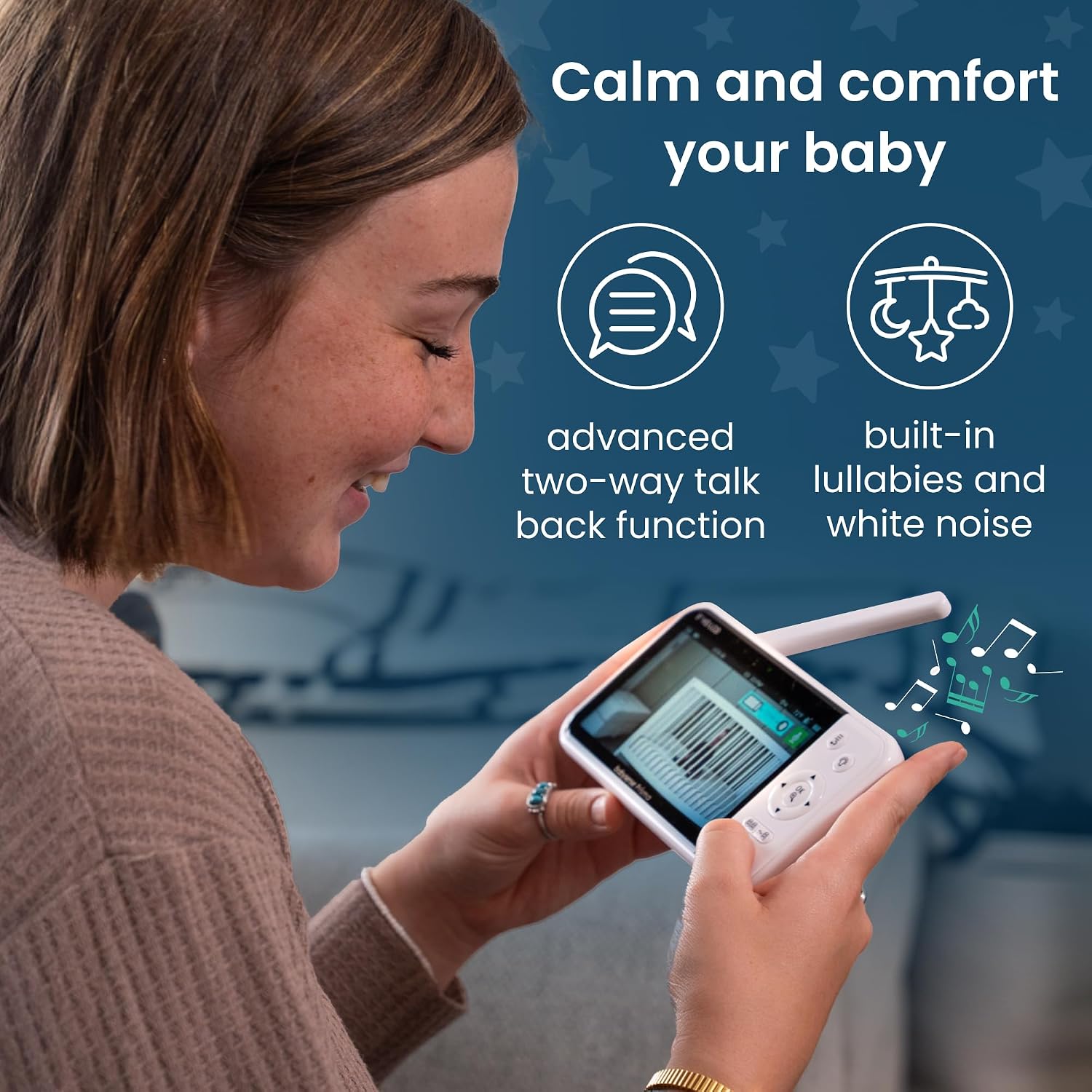 Thumbnail 6 de Babysense Prisma 5” HD Baby Monitor with 2 Cameras