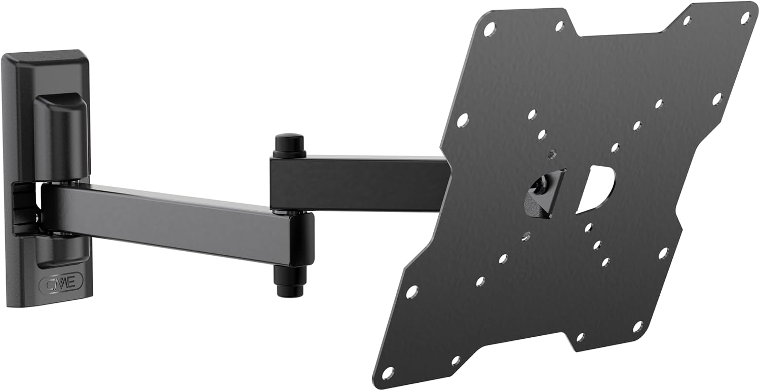 Detalle 1 de Meliconi CME ER 200 (Schwarz) – Wandhalterung für 26–40 Zoll Flachbildfernseher