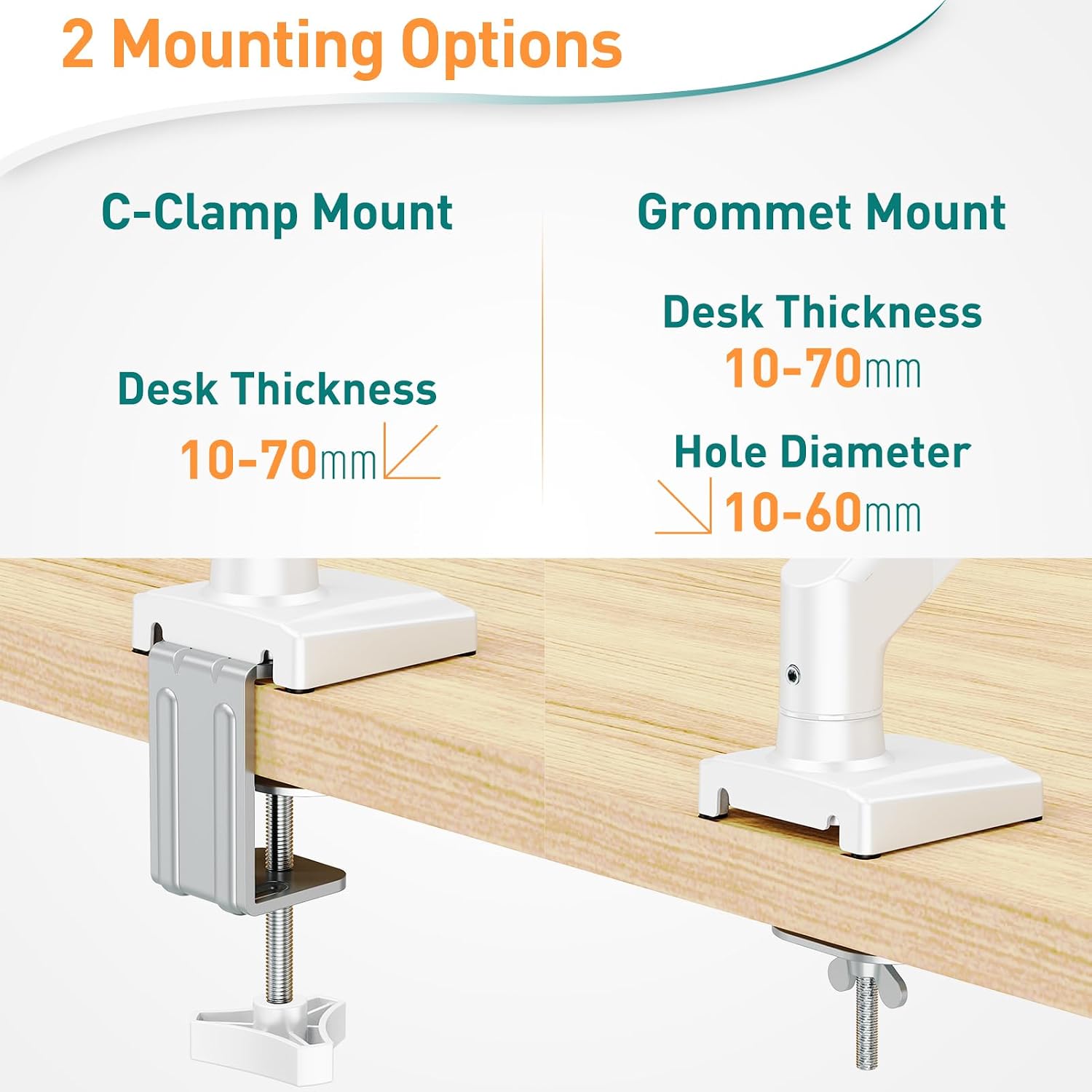 Thumbnail 4 de ELIVED EV004W single monitor arm 9kg