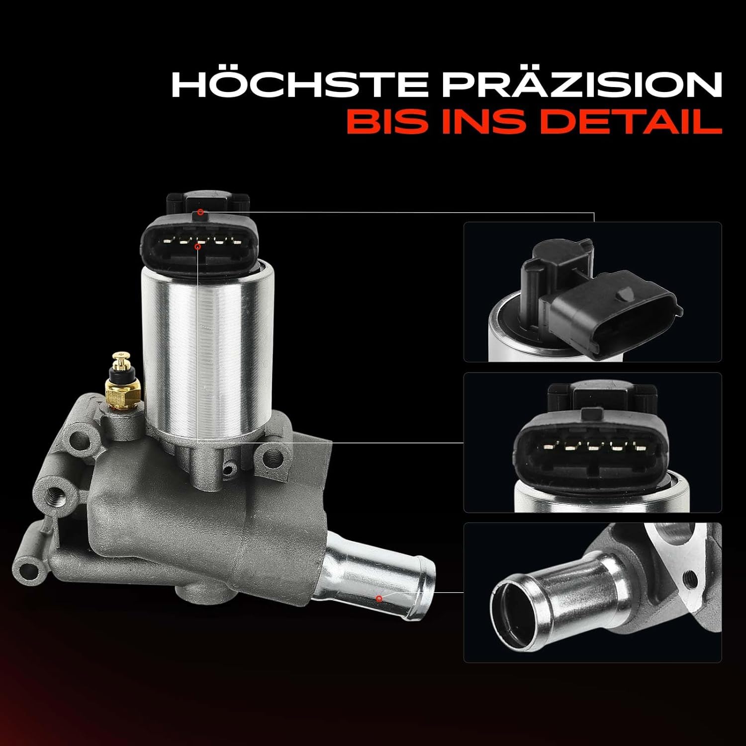 Thumbnail 5 de Frankberg AGR-Ventil Kühler für Abgasrückführung (AGR) – passend für Corsa B 73/78/79 1.2 Benzin (1998–2000), elektrisch