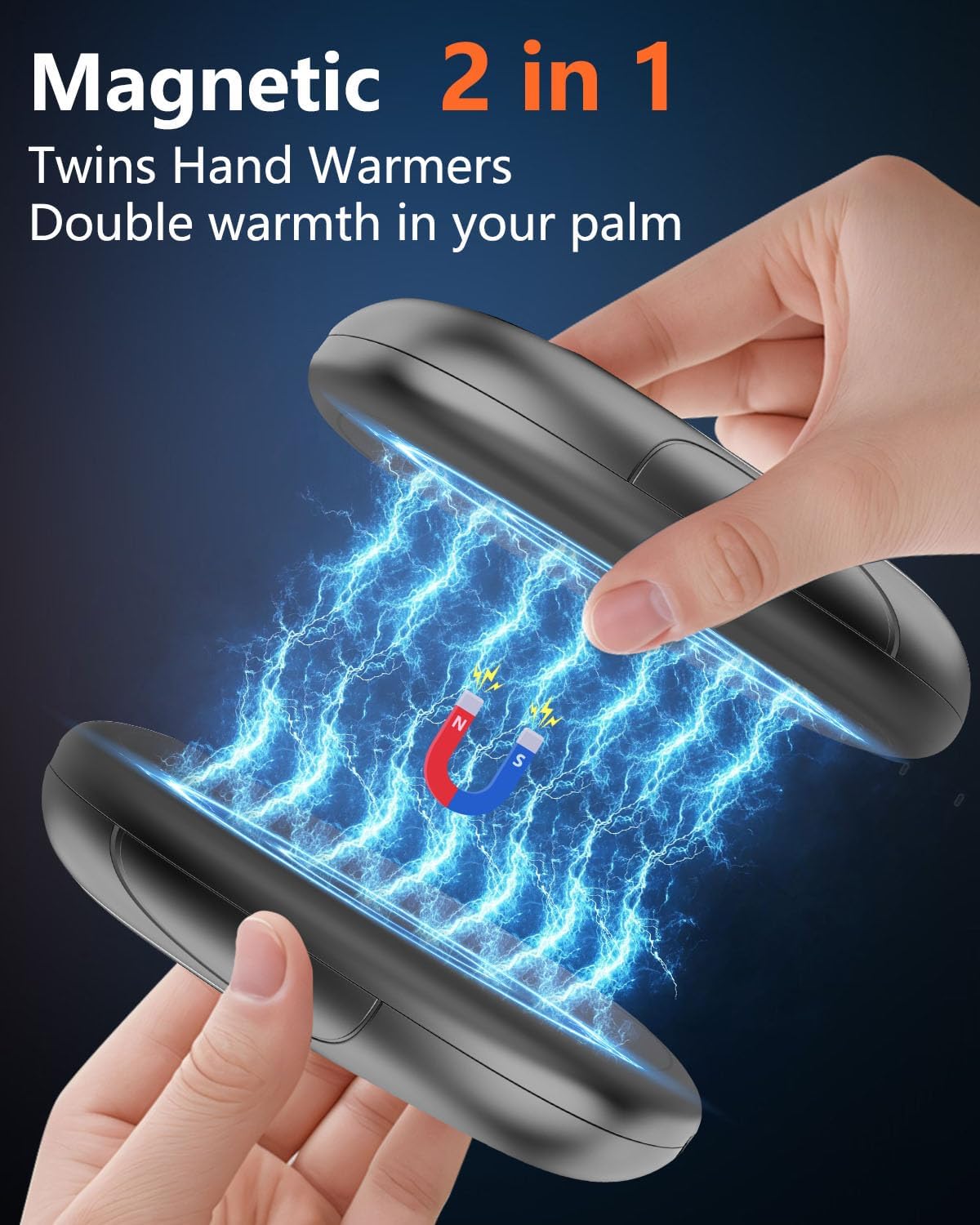 Detalle 2 de DDKJ Hand Warmer Rechargeable 2 Pack