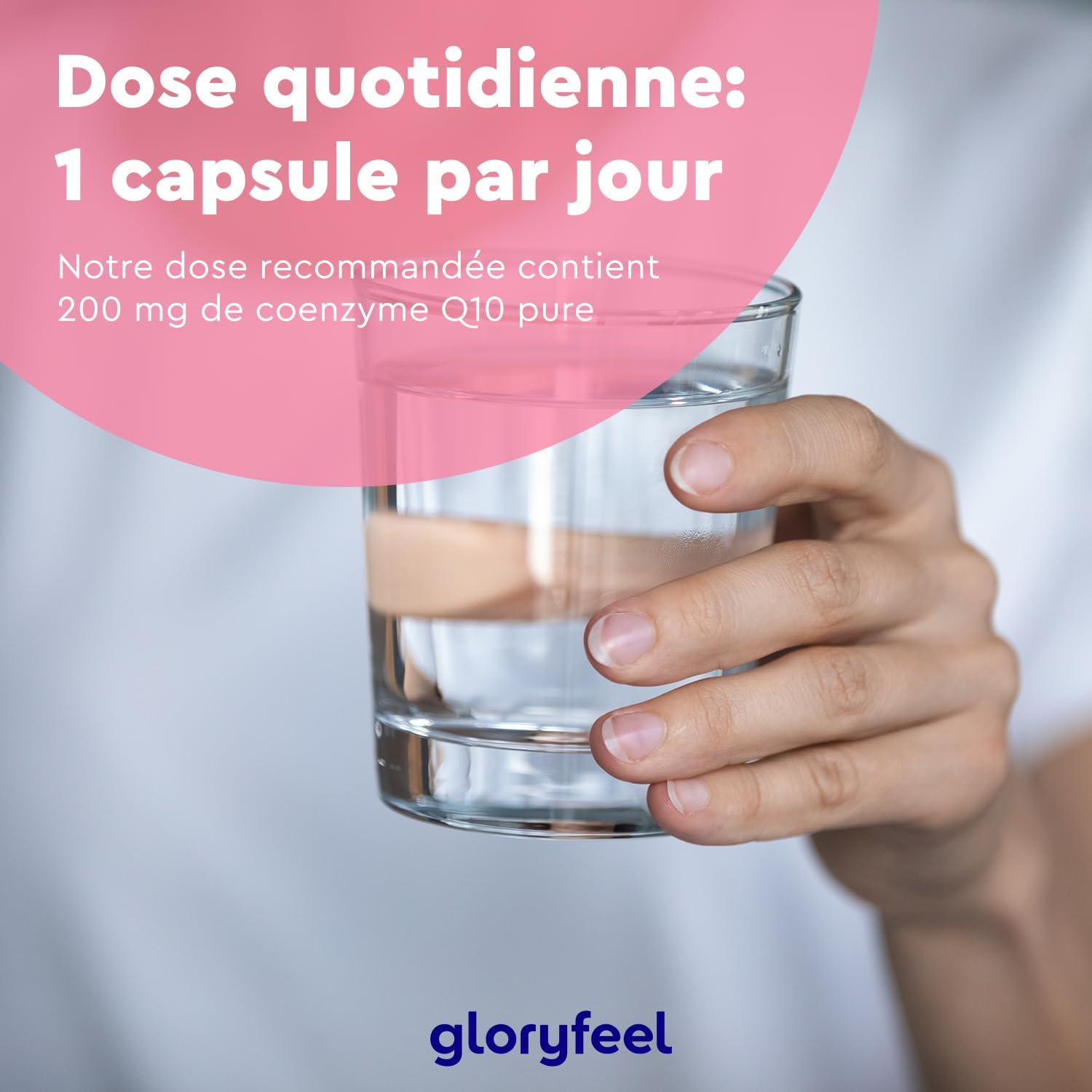 Thumbnail 4 de Gloryfeel Coenzyme Q10 200 mg Pure – 120 capsules véganes, biodisponibilité élevée