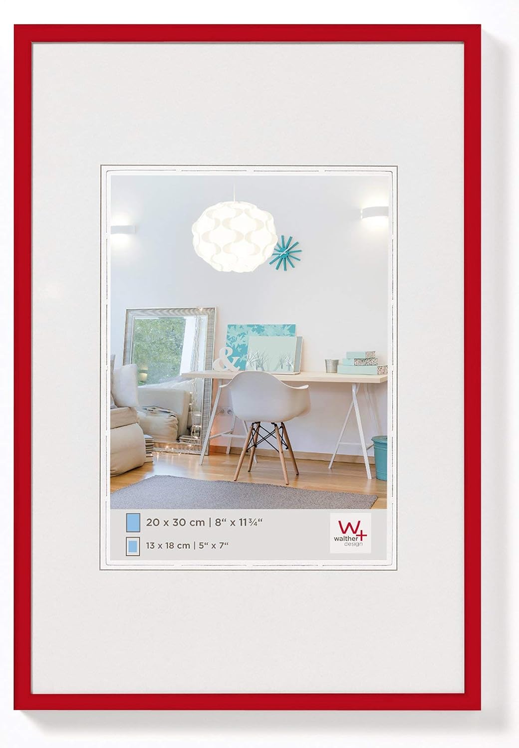 Thumbnail 2 de Walther design Cornice Rossa 21 x 29,7 cm (DIN A4) KV130R – stile moderno e versatile