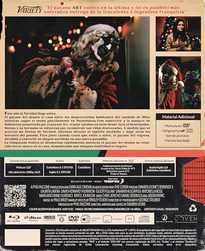 Thumbnail 1 de Terrifier 3 Edición Coleccionista [Blu-Ray + DVD] - SELECTA VISION