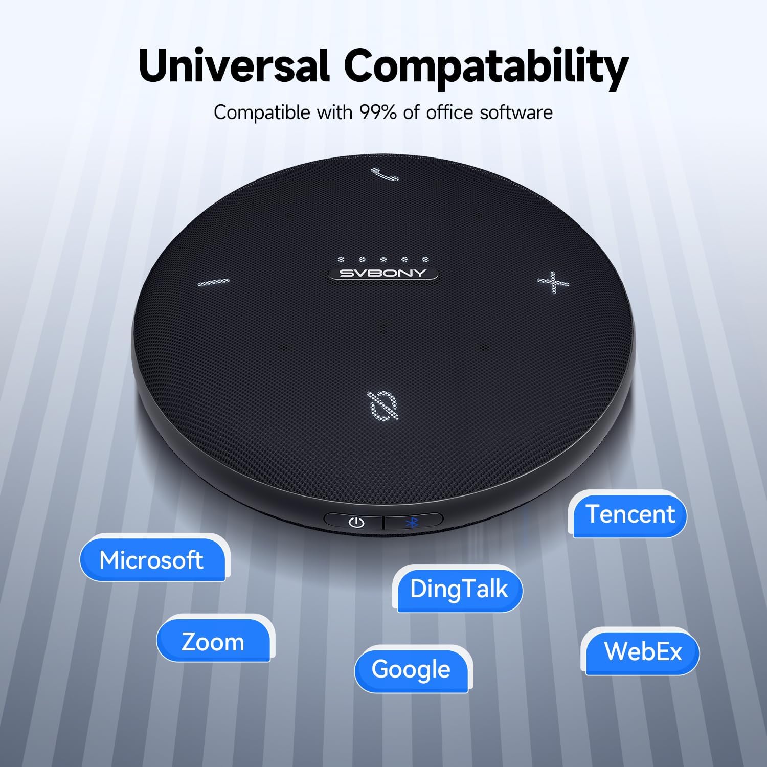 Thumbnail 6 de SVBONY SVHub Omni2 Conference Speaker and Microphone – Portable 360° Conference Mic with 4‑mic Array