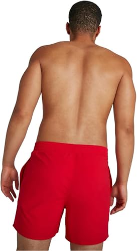 Detalle de Speedo Hombre Shorts de baño Essential de 41 cm Fed Red S