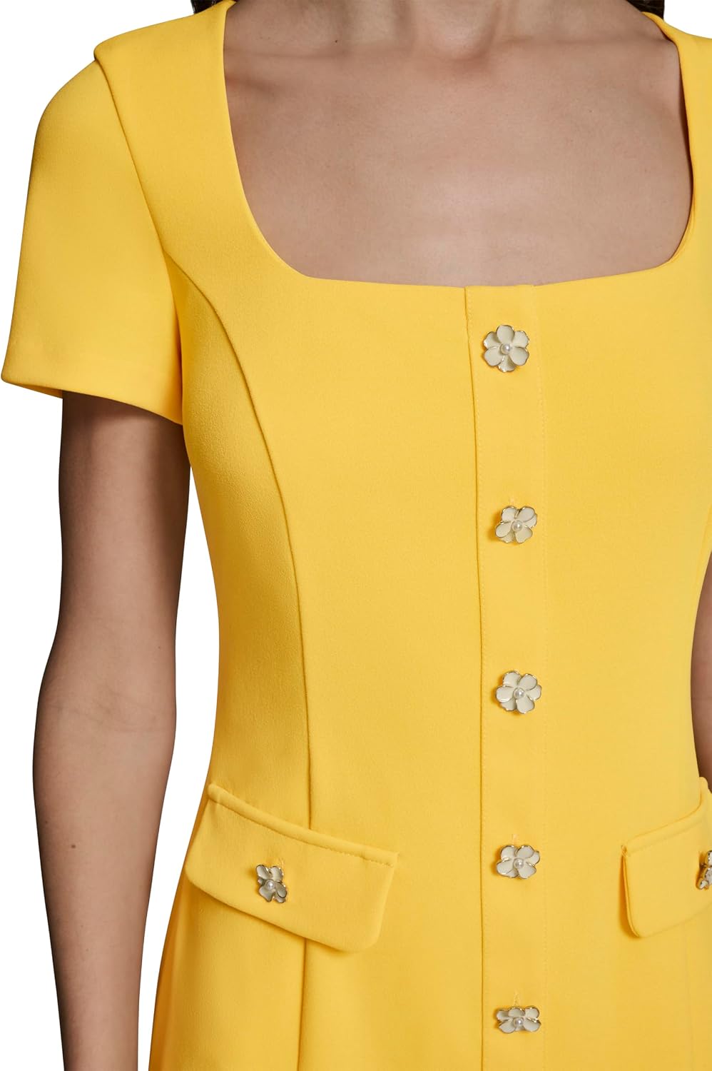 Detalle 1 de Karl Lagerfeld Women's Dress in Scuba Crepe