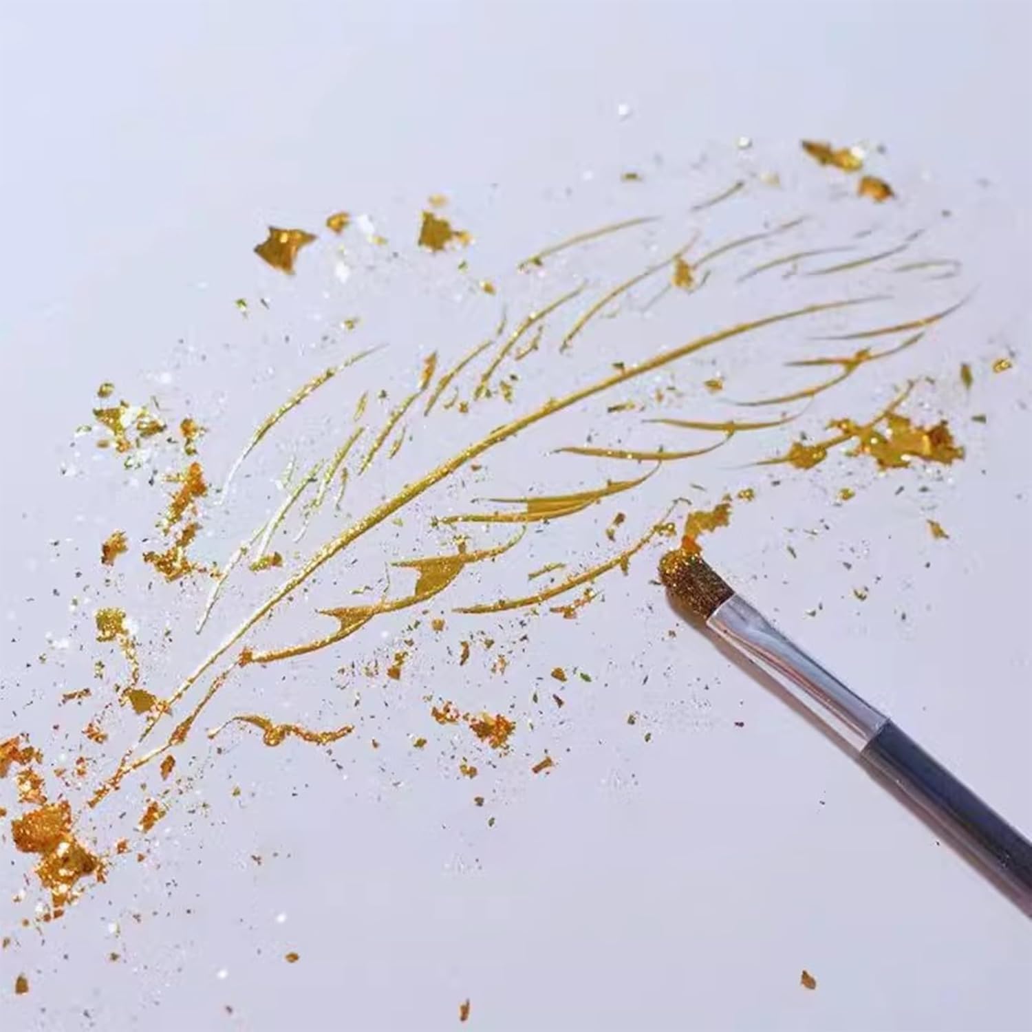 Thumbnail 3 de VGSEBA Gilding Adhesive 100ml water-based gold leaf glue (brush + gloves)