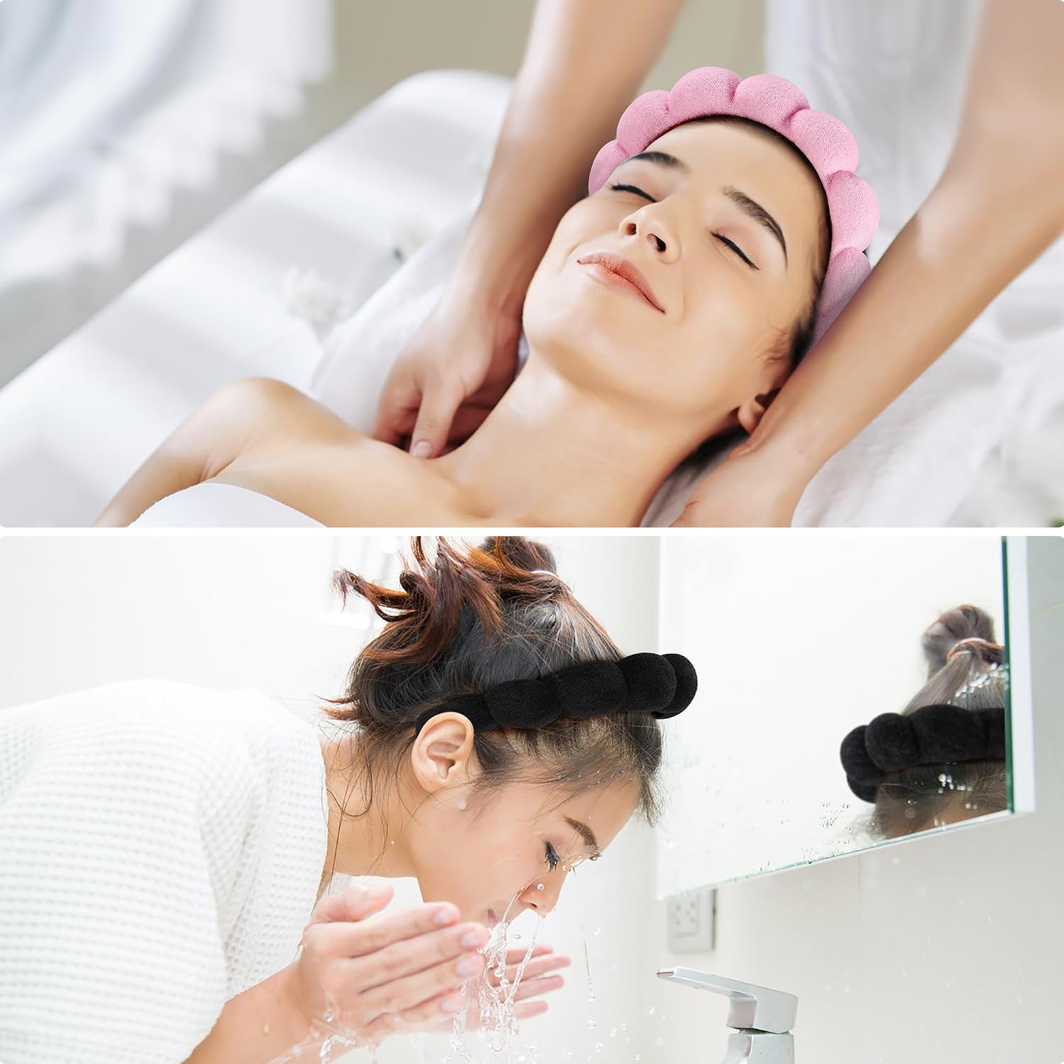 Detalle 2 de Ztomine Spa Headbands 2-Pack