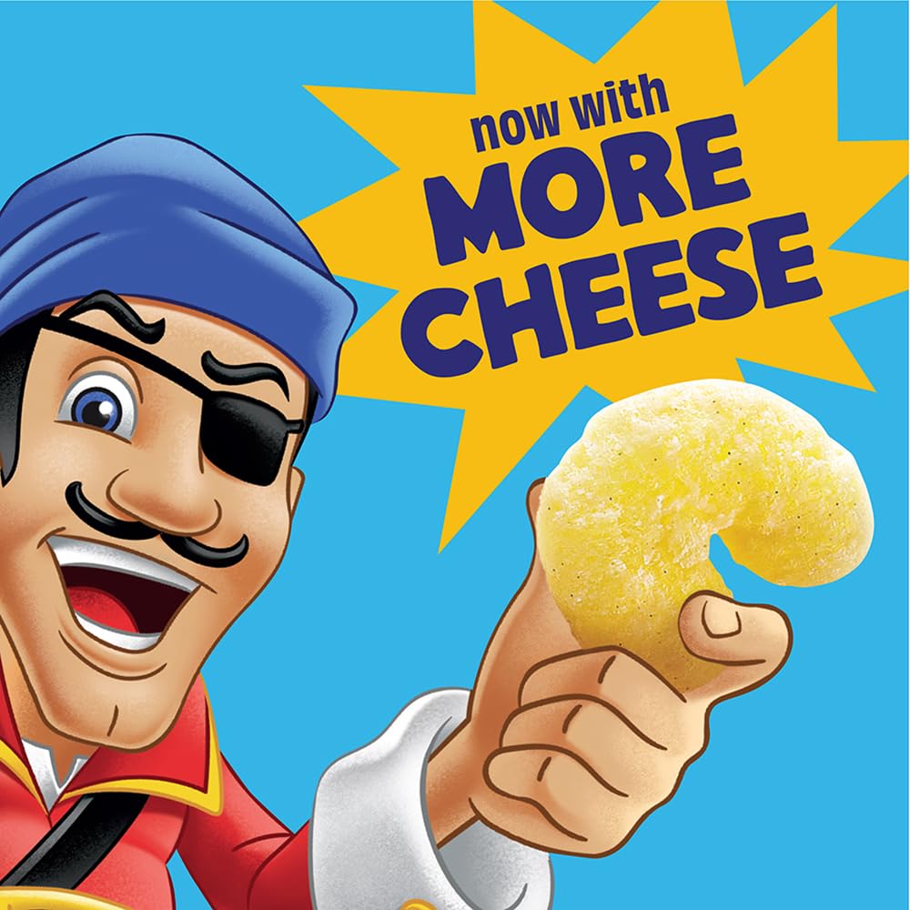Thumbnail 6 de Pirate's Booty Aged White Cheddar Cheese Puffs Bags (0.5 oz, 24 Count)