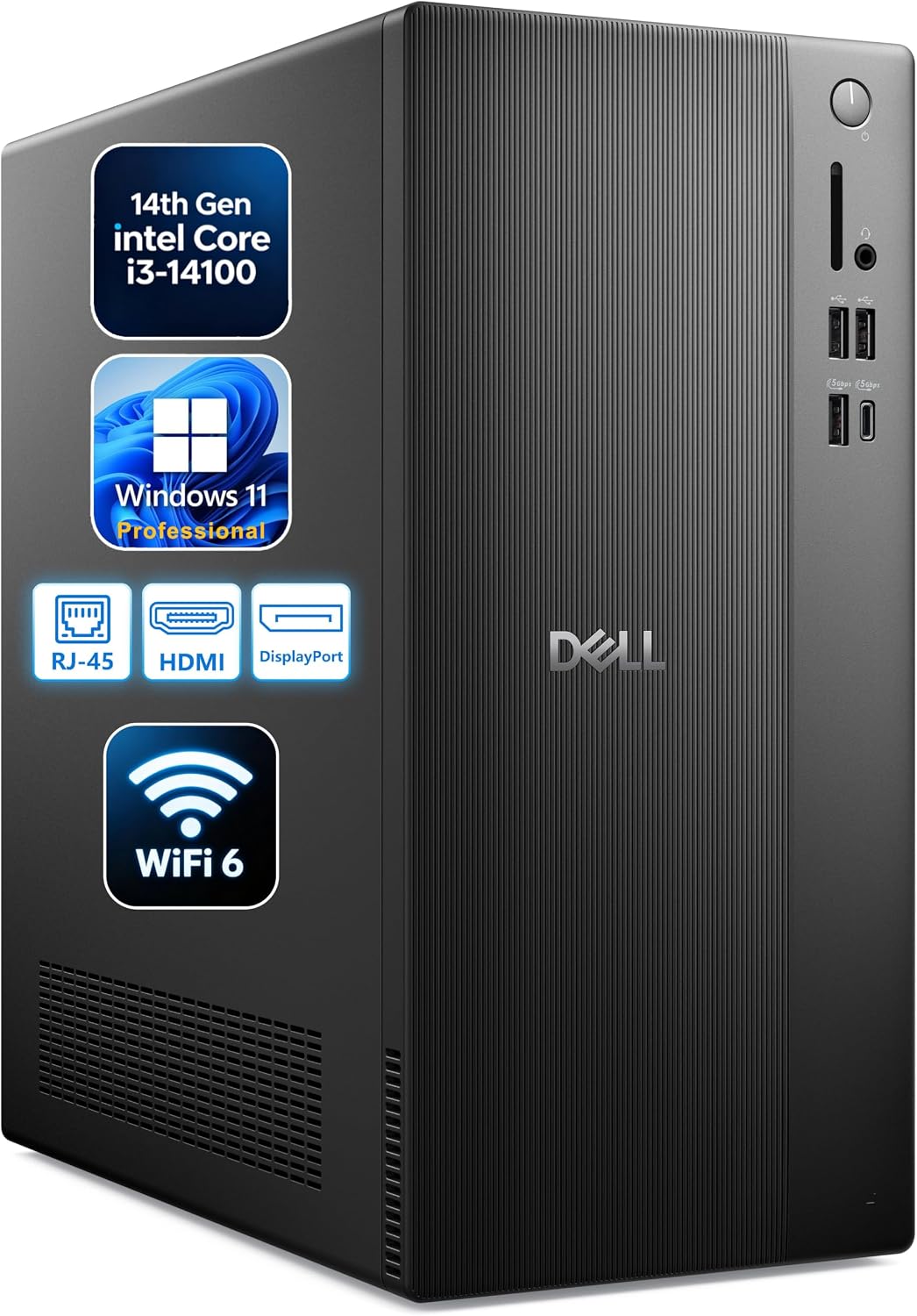 Detalle de Dell Business Desktop PC with 8GB DDR5