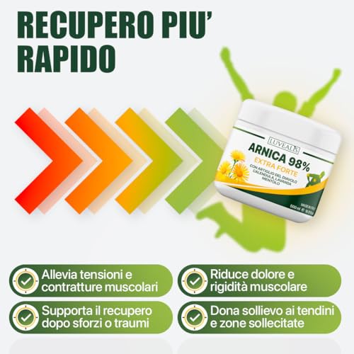 Thumbnail 3 de Arnica Gel Forte 98% Arnica per Cavalli Uso Umano con Artiglio del Diavolo di LUVEALIS