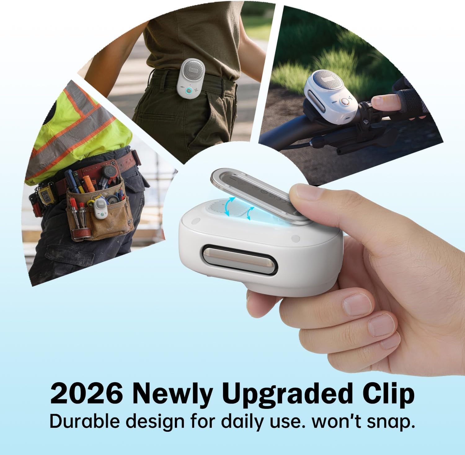 Detalle 2 de Divoom Clip-On Bluetooth Speaker, Itour-S