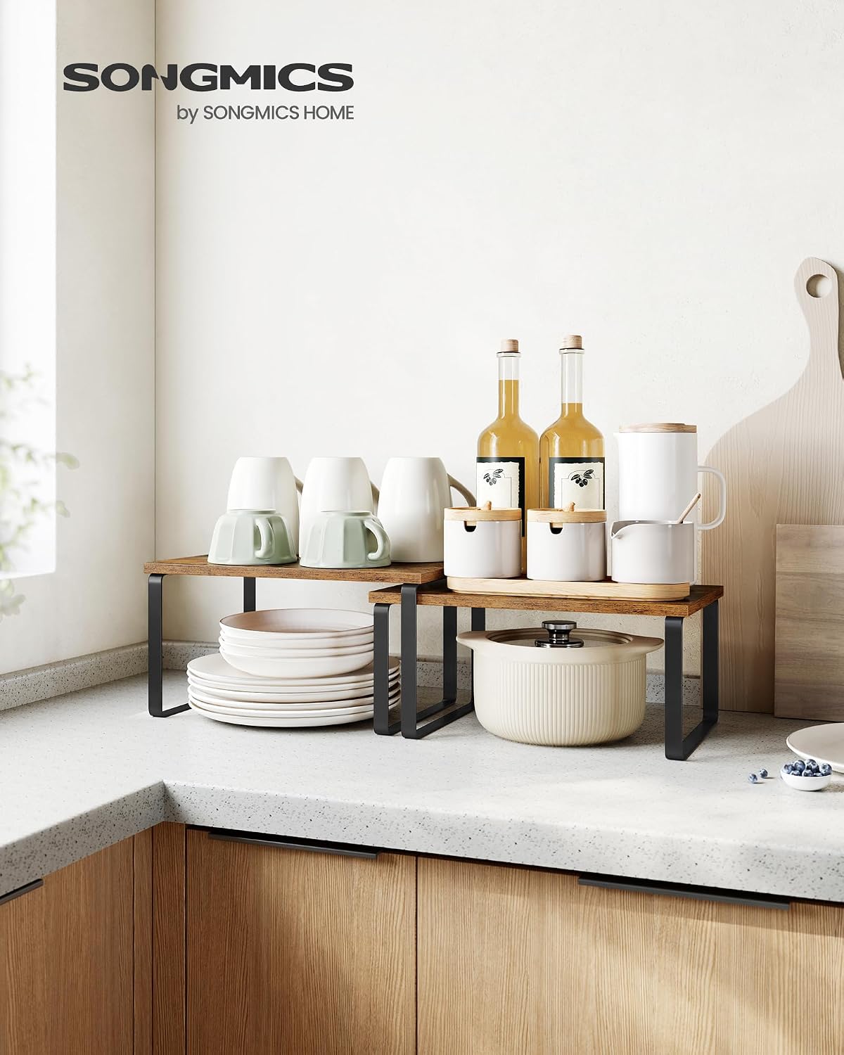 Thumbnail 1 de SONGMICS Spice Rack Set 2