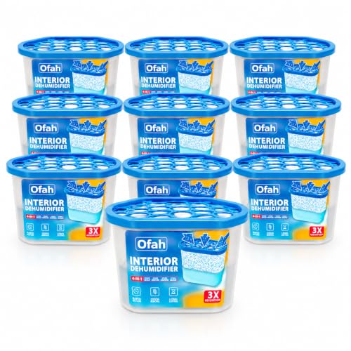 Detalle de Vivo Technologies Interior Dehumidifier Pack of 10 x 500ml