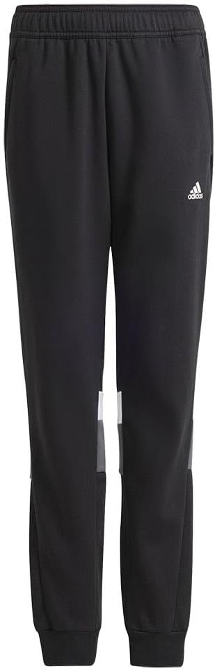 Thumbnail 6 de Adidas Tiberio 3-Stripes Colorblock Fleece Pants Kids 100% recyclé