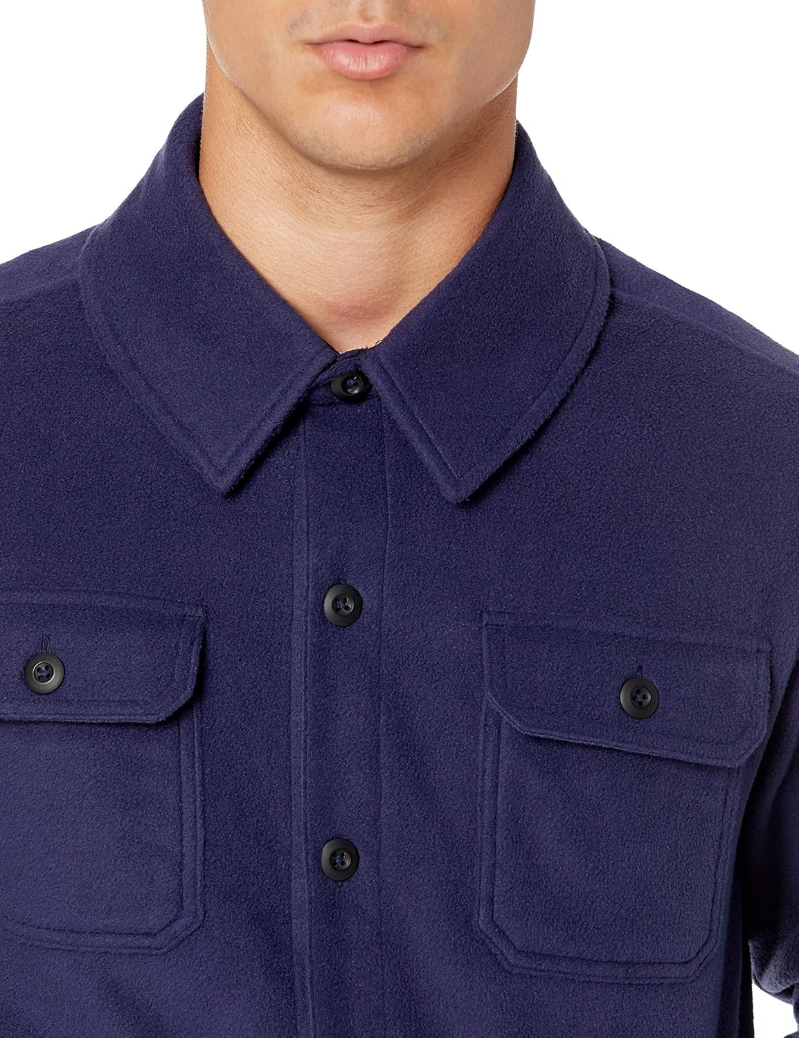 Thumbnail 2 de Amazon Essentials men’s long-sleeve polar fleece shirt jacket for winter