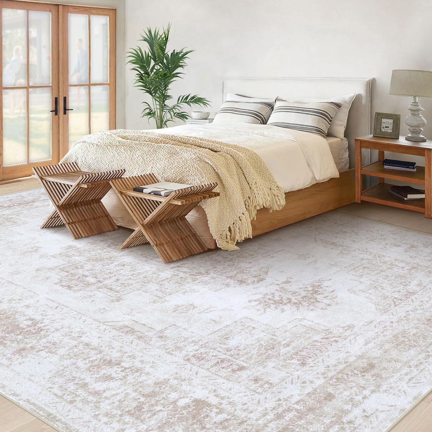 Thumbnail 2 de XLUEZ 9x12 Vintage Distressed Rug