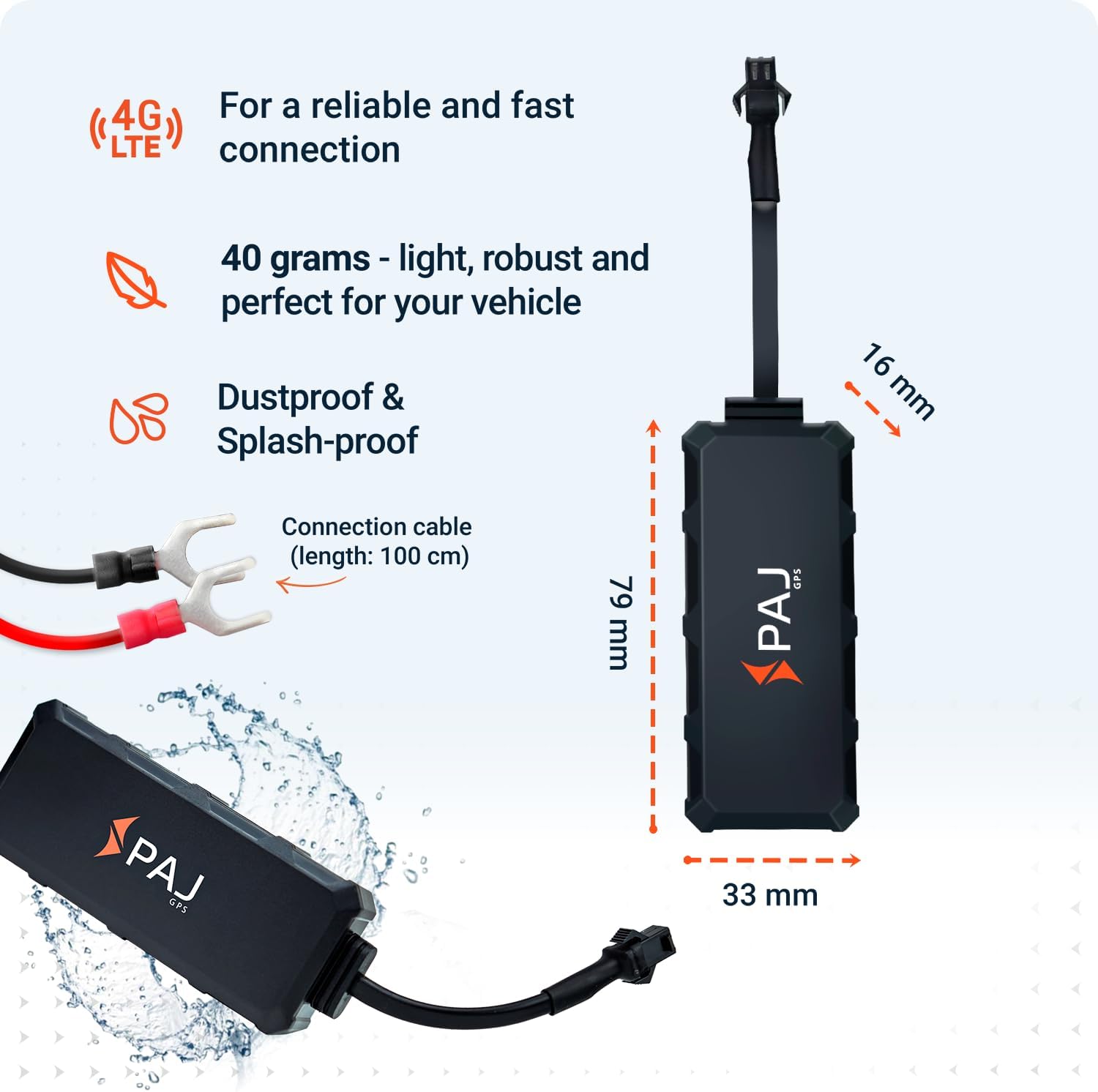 Detalle 2 de PAJ GPS VEHICLE Finder 4G MINI – GPS-spårare för fordon med realtidsspårning