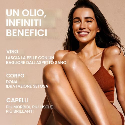 Detalle de Nuxe Huile Prodigieuse Olio Secco Multifunzione – 100 ml: l’eleganza multitasking per viso e décolleté