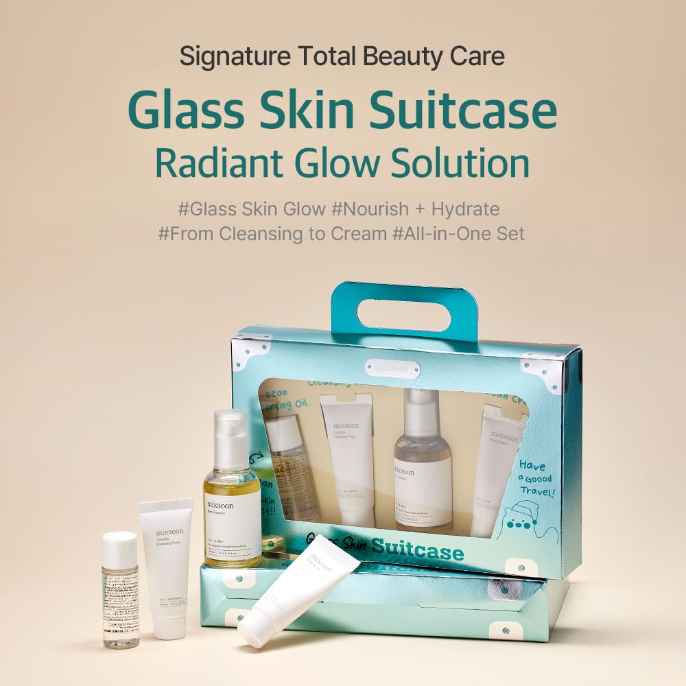 Detalle 2 de mixsoon Glass Skin Suit Case Set 105ml