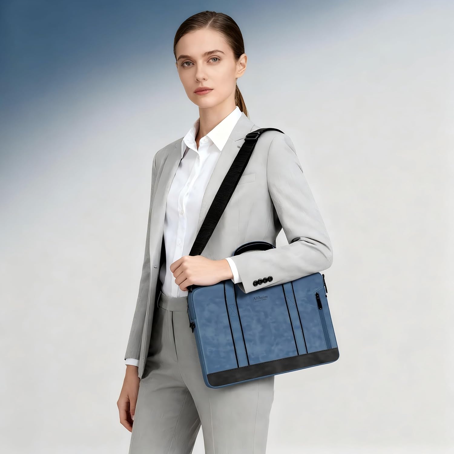 Thumbnail 1 de Alfheim 13-13.3 inch Waterproof Leather Laptop Bag