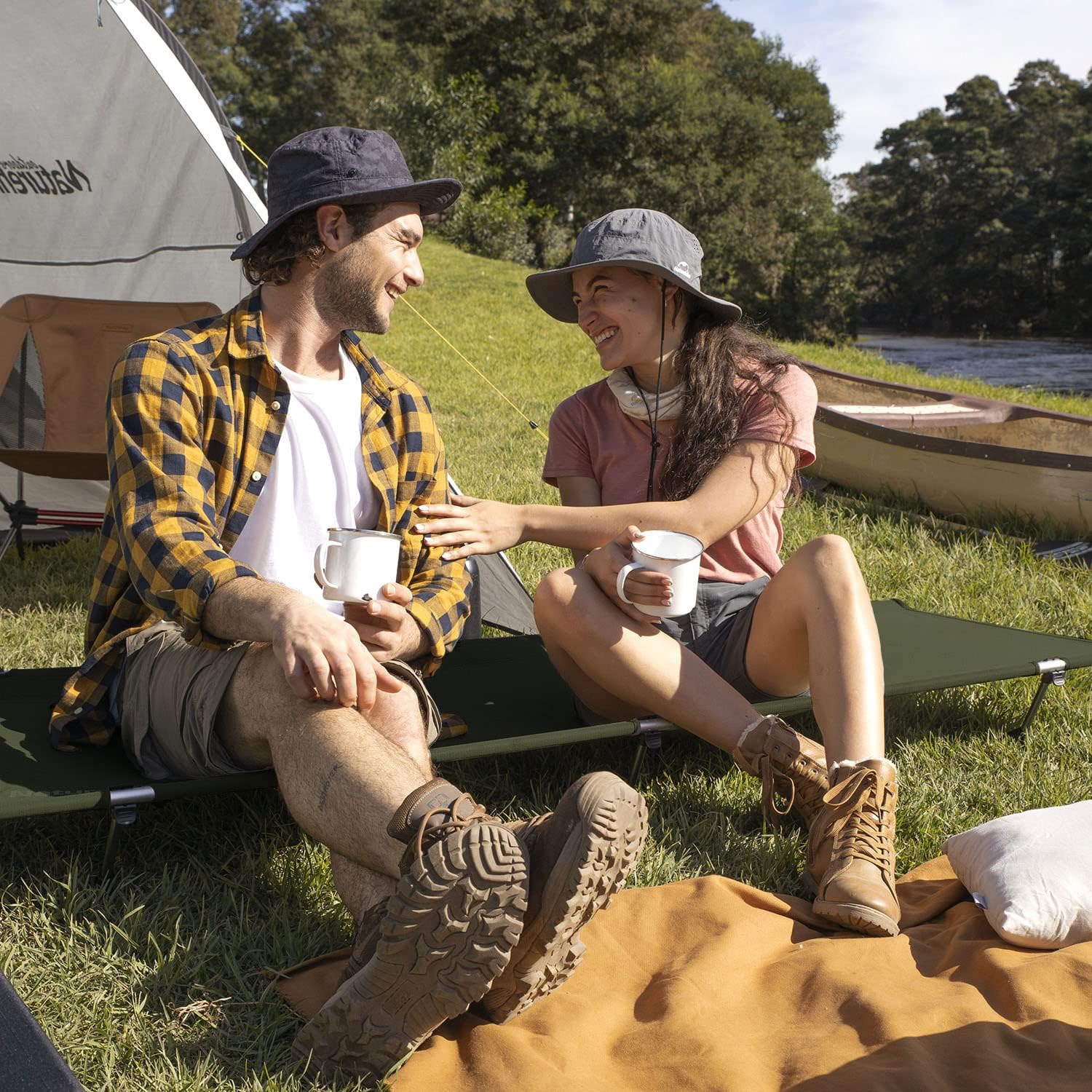 Detalle de Naturehike Campingbett Ultraleicht 150 kg