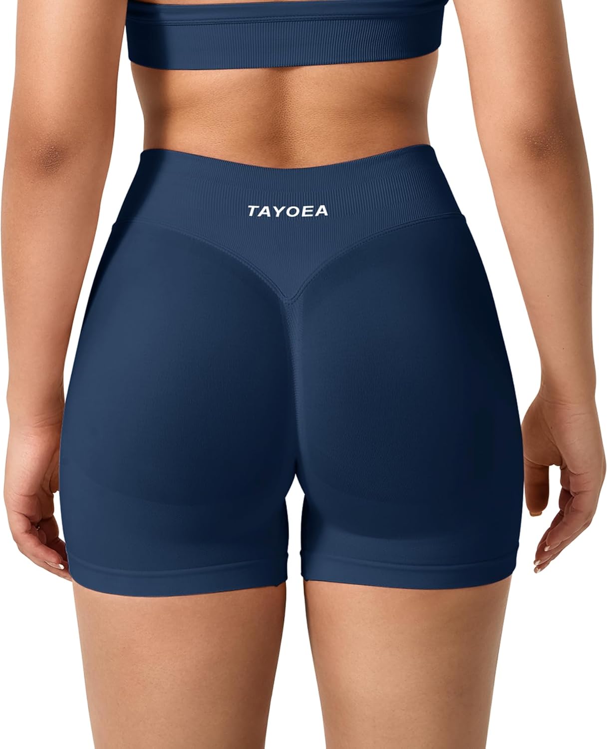 Thumbnail 5 de TAYOEA Sport Shorts Damen Scrunch – kurze Scrunch-Sporthose mit Push-up & Anti-Reibung für Gym, Fitness & Alltag
