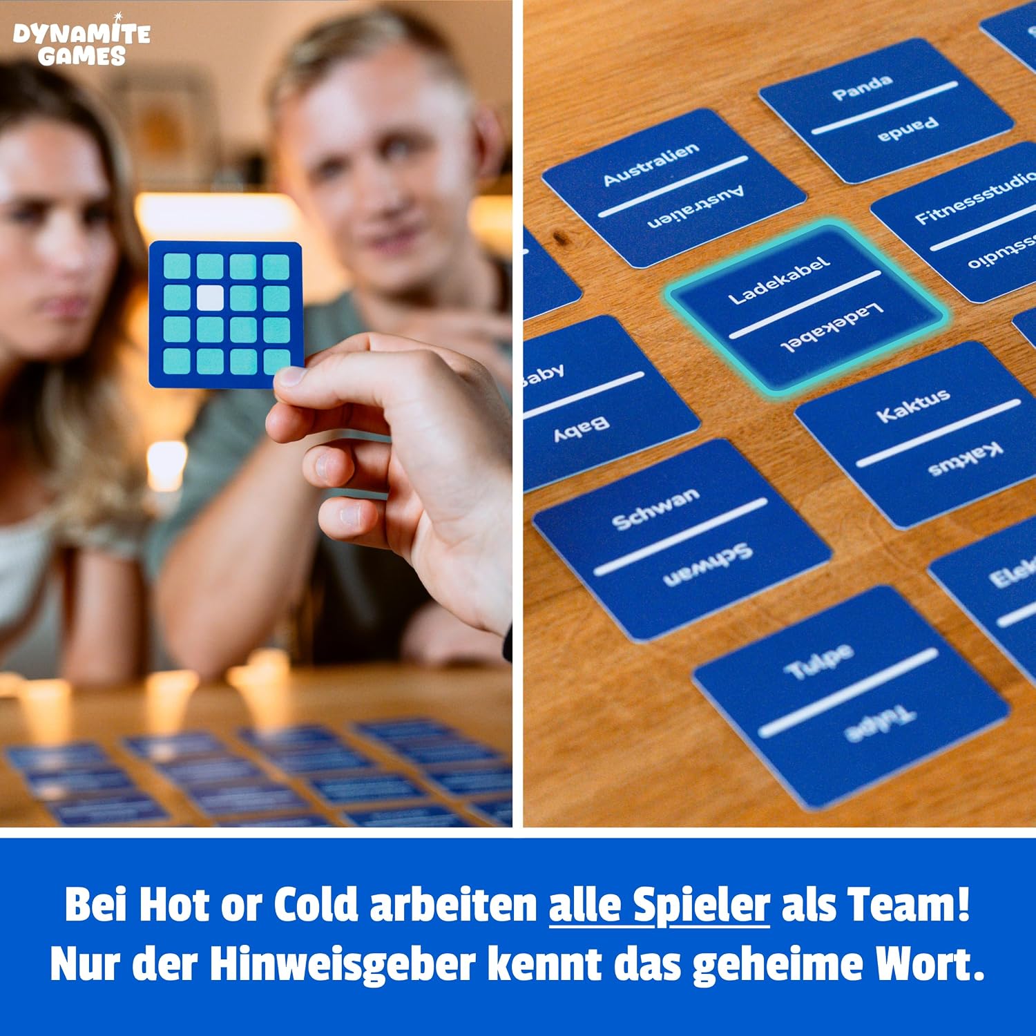 Detalle de Hot or Cold – Das Spiel der Gegensätze von DYNAMITE GAMES