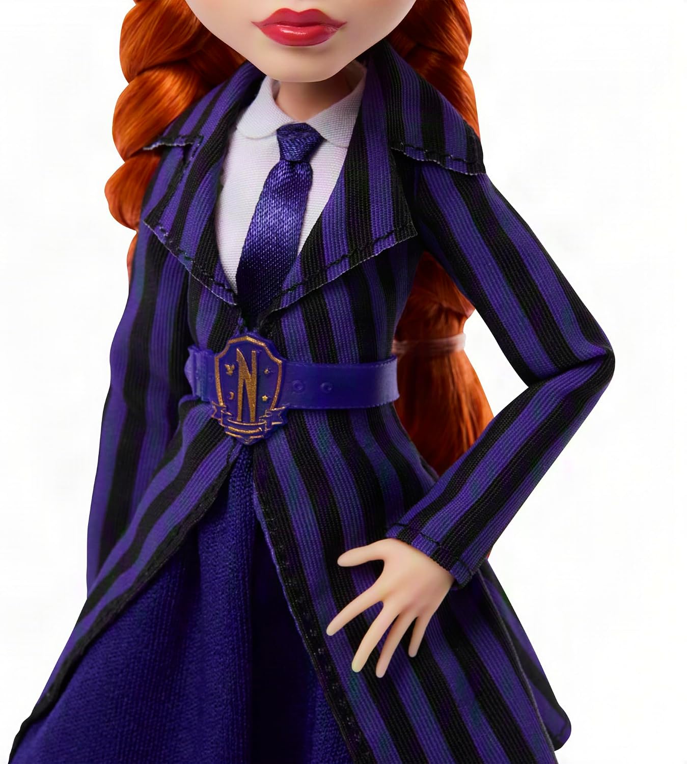Detalle de Monster High Agnes DeMille JNJ92 Collector Doll with Red Braids and Accessories