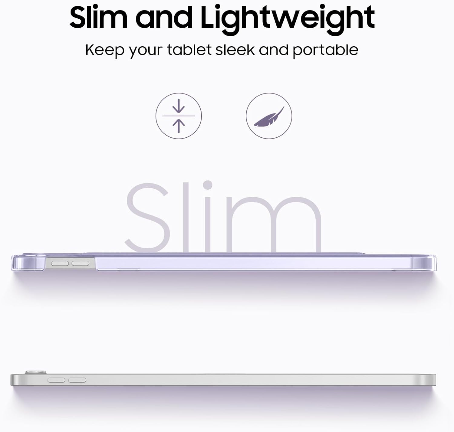 Thumbnail 3 de FINTIE Ultra Slim Case for iPad (A16) 11th Gen / iPad 10th Gen 10.9in – Lilac Purple