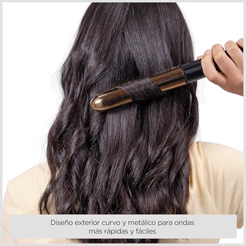 Detalle de BaByliss Plancha Straight And Curl Brilliance ST482E: alisa y ondula con placas de titanio