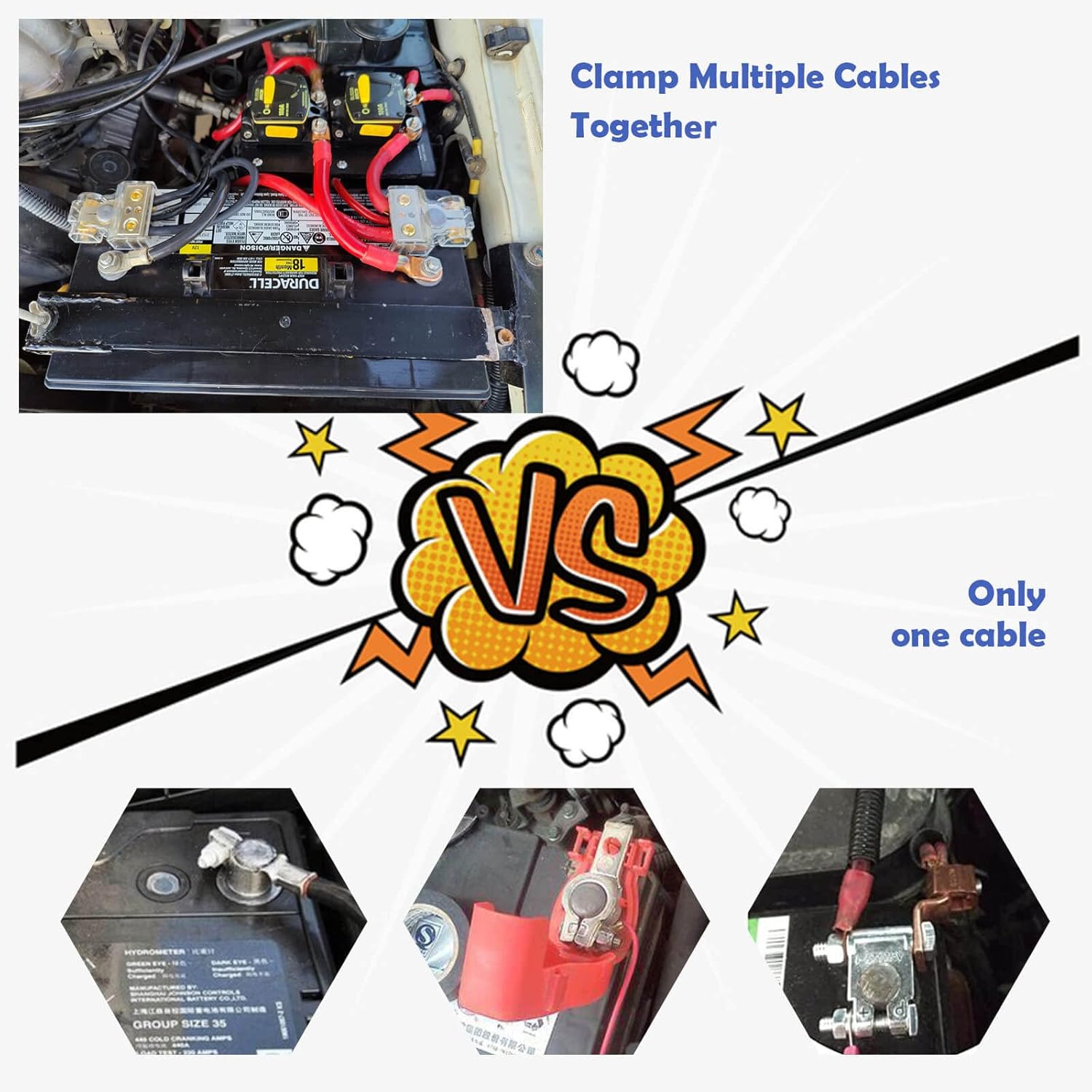 Thumbnail 4 de SUNMORN Battery Terminal Connectors 0 AWG