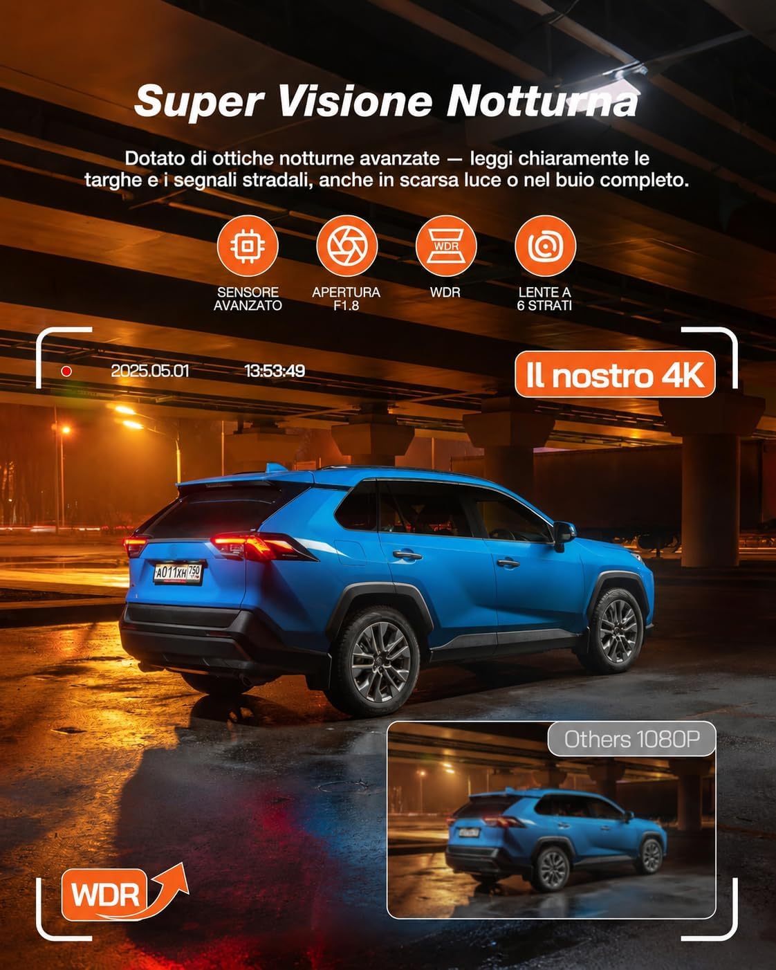 Thumbnail 4 de iZEEKER 4K Dash Cam 2,99"