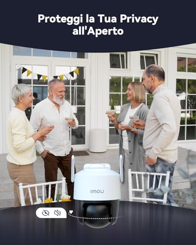 Thumbnail 12 de Imou 5MP Telecamera WiFi Esterno Senza Fili con Pannello Solare: sicurezza continua e wireless