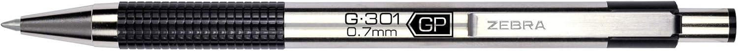 Thumbnail 2 de Zebra G-301 Retractable Gel Pen 0.7mm 🖊️