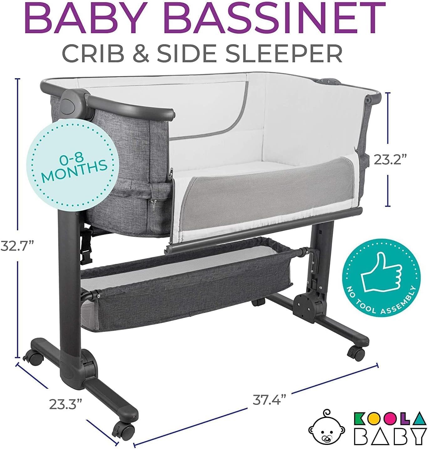 Detalle de KoolerThings Baby Bassinet