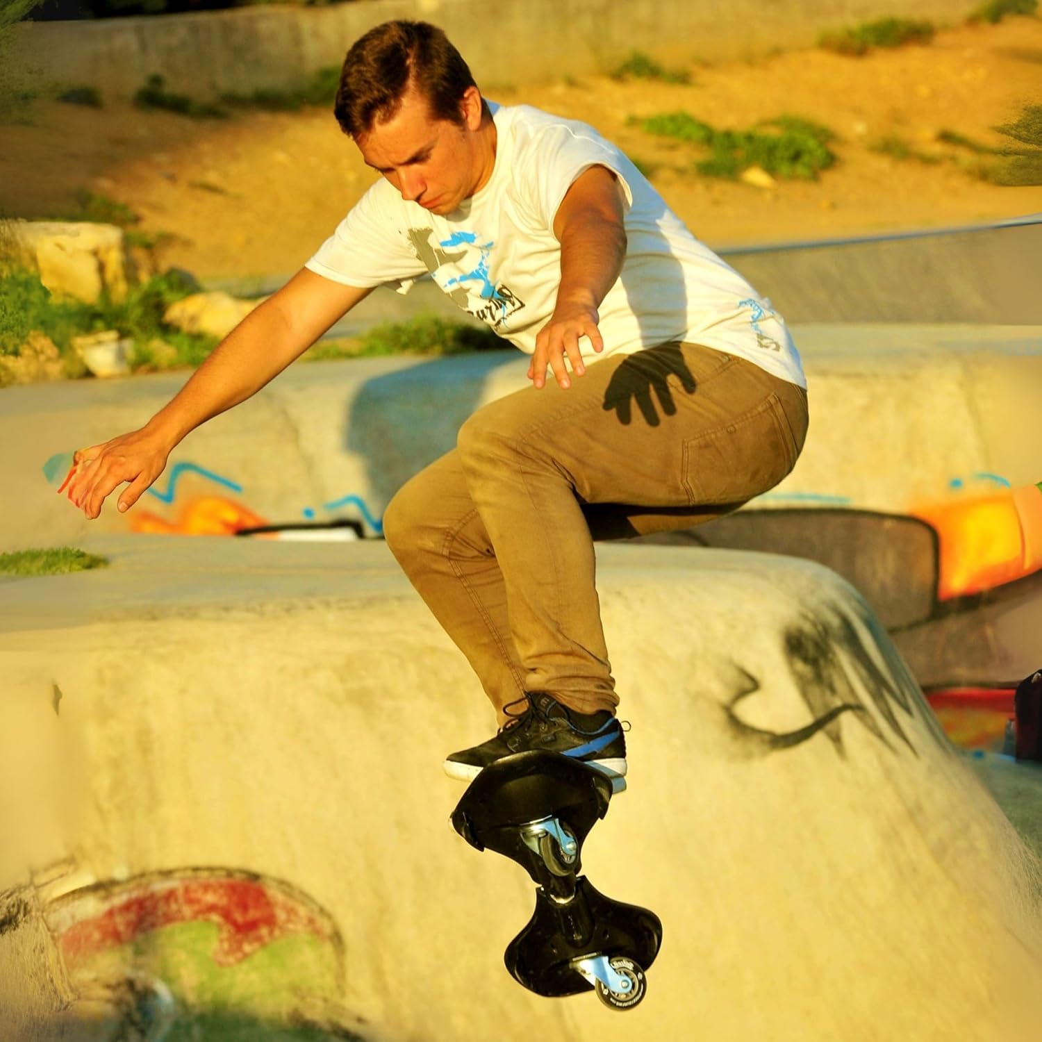 Detalle 1 de Street Surfing G1 The Wave waveboard, różowy, 86 cm, łożyska ABEC-7