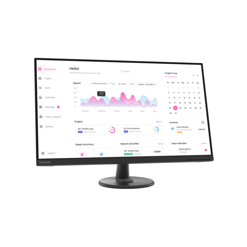 Detalle de Lenovo D32-40 31.5" LED FullHD: guía de compra y opinión práctica